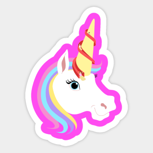 Unicorn Ride Sticker